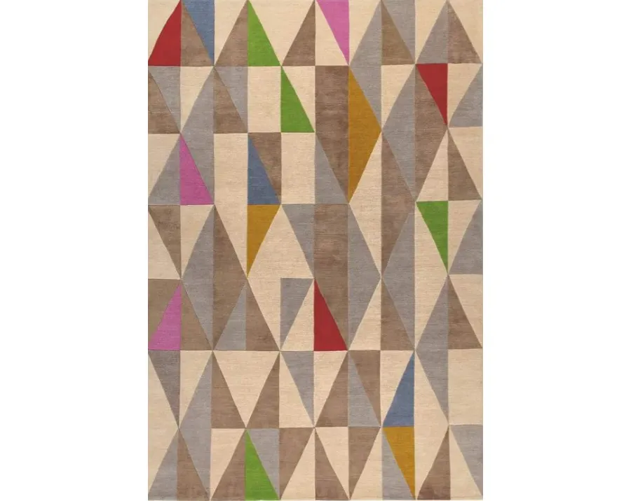 obrazek 1 Wielokolorowy dywan złożony z figur geometrycznych Gio Ponti Collection