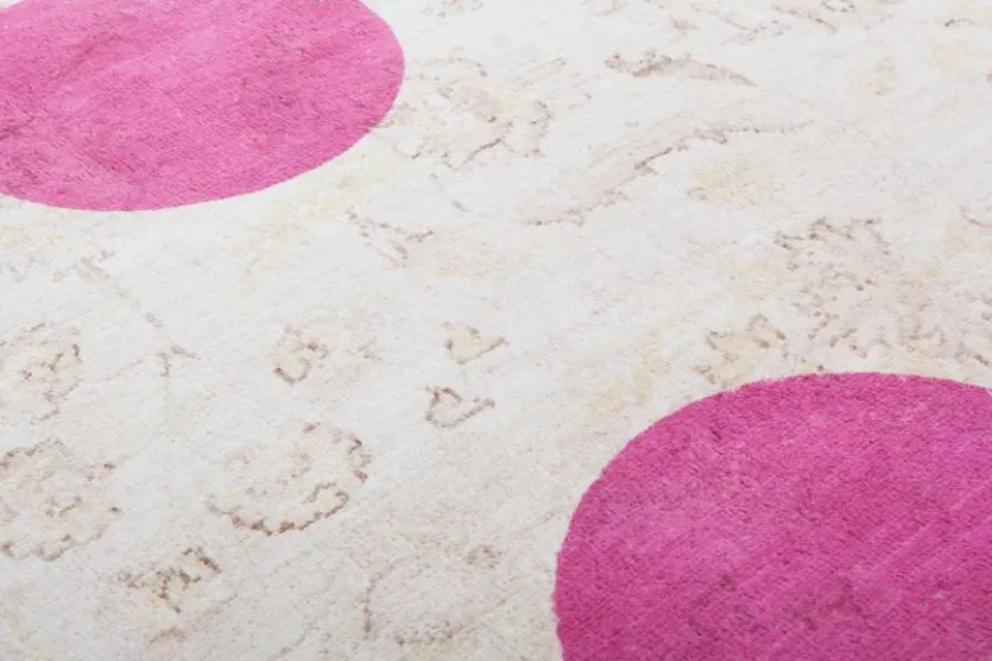 obrazek 4 Podwójny design na dywanie - DOUBLE LAYER PINK