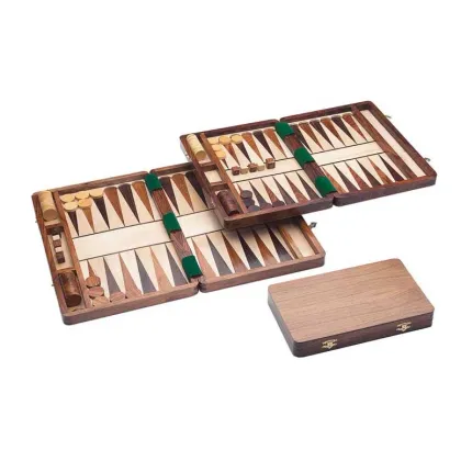 Zdjęcie Gra backgammon drewniana 45x29x5