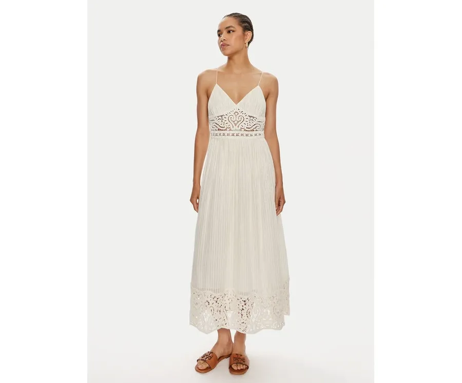 obrazek 1 TWINSET Sukienka letnia 241TT3171 Écru Loose Fit