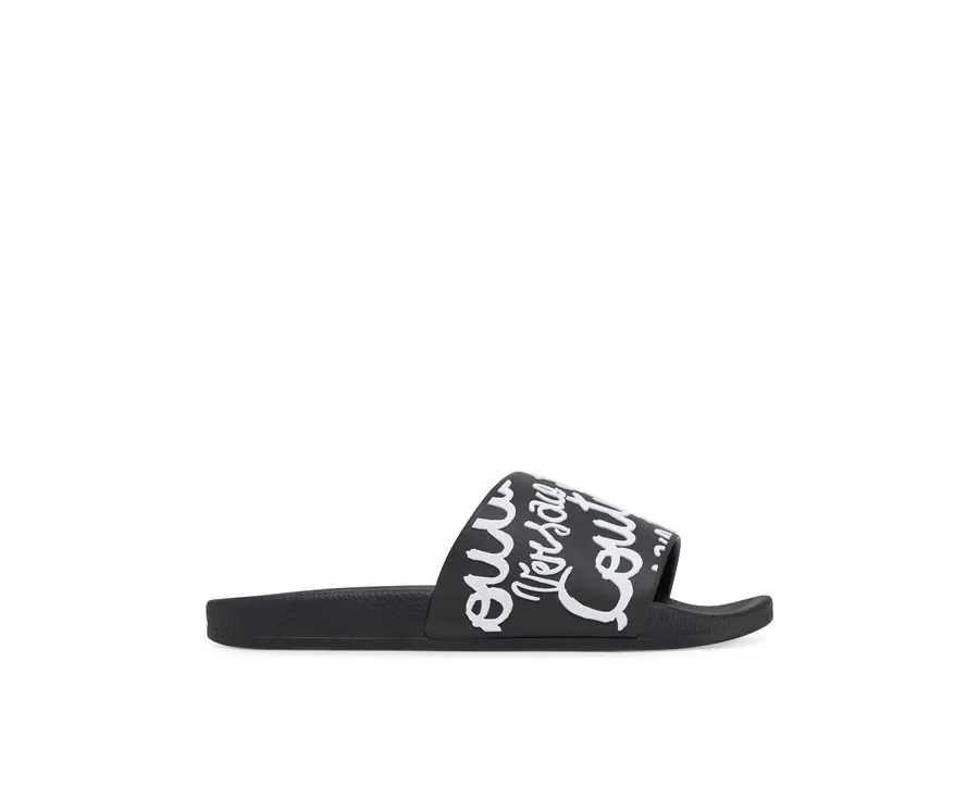 obrazek 1 Versace Jeans Couture Klapki 78VA3SQ1 Czarny