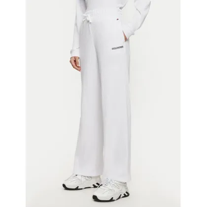 Zdjęcie Tommy Hilfiger Spodnie dresowe UW0UW05577 Biały Relaxed Fit