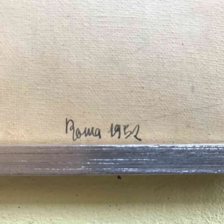 obrazek 3 Renato Guttuso Akt kobiety Rzym 1952 rysunek tuszem na papierze