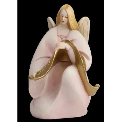 Zdjęcie Anioł śpiewający - figurka z porcelany
