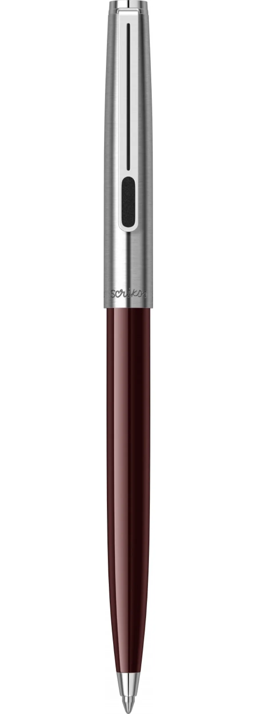 obrazek 2 Burgundowy Ballpoint Pen Vintage 77