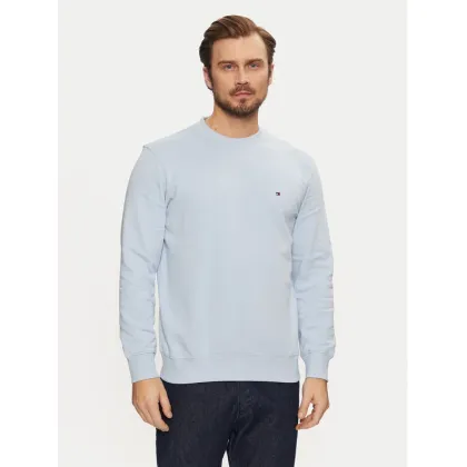 Zdjęcie Tommy Hilfiger Bluza Essential MW0MW37237 Błękitny Regular Fit