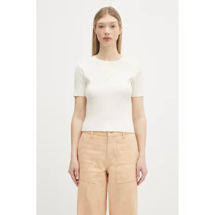 Zdjęcie Kenzo sweter damskie kolor beżowy lekki FF52PU4983CW.02