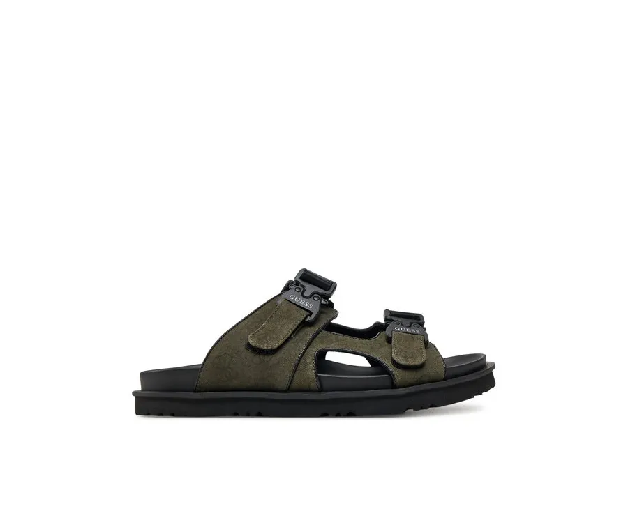 obrazek 1 Guess Klapki FMJBAH FAB03 Zielony
