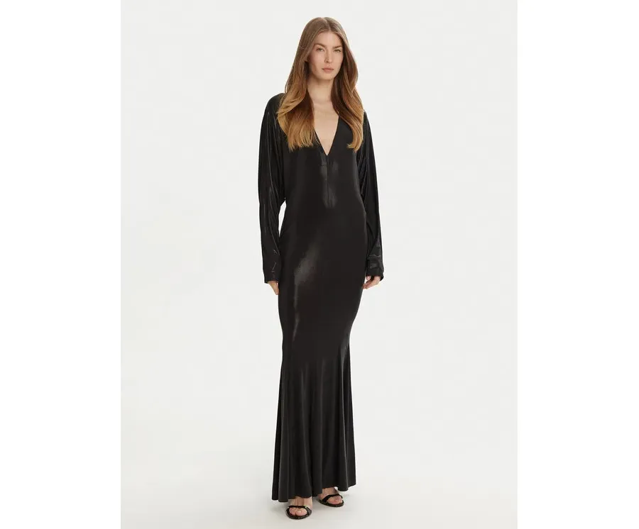 obrazek 1 NORMA KAMALI Sukienka wieczorowa ST3243LMF19001 Czarny Slim Fit
