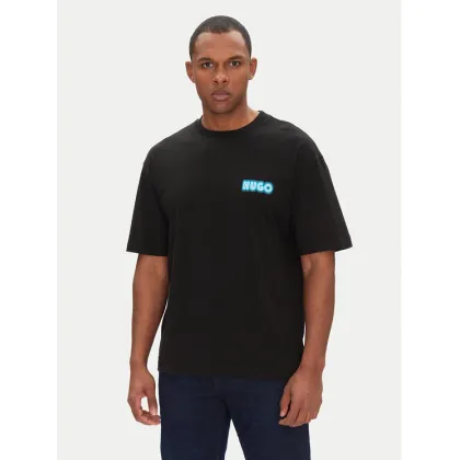 Zdjęcie HUGO T-Shirt Duwood 50538512 Czarny Relaxed Fit