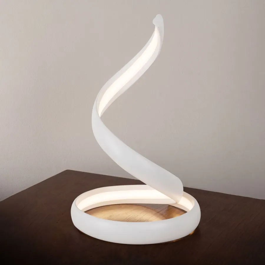 obrazek 3 Stylowa lampa Flame na biurko lub stolik