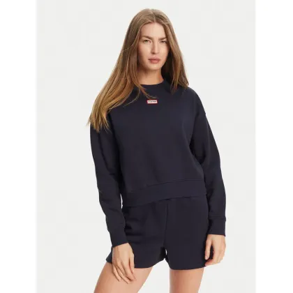 Zdjęcie Hunter Bluza Tina HARW0042242 Granatowy Cropped Fit