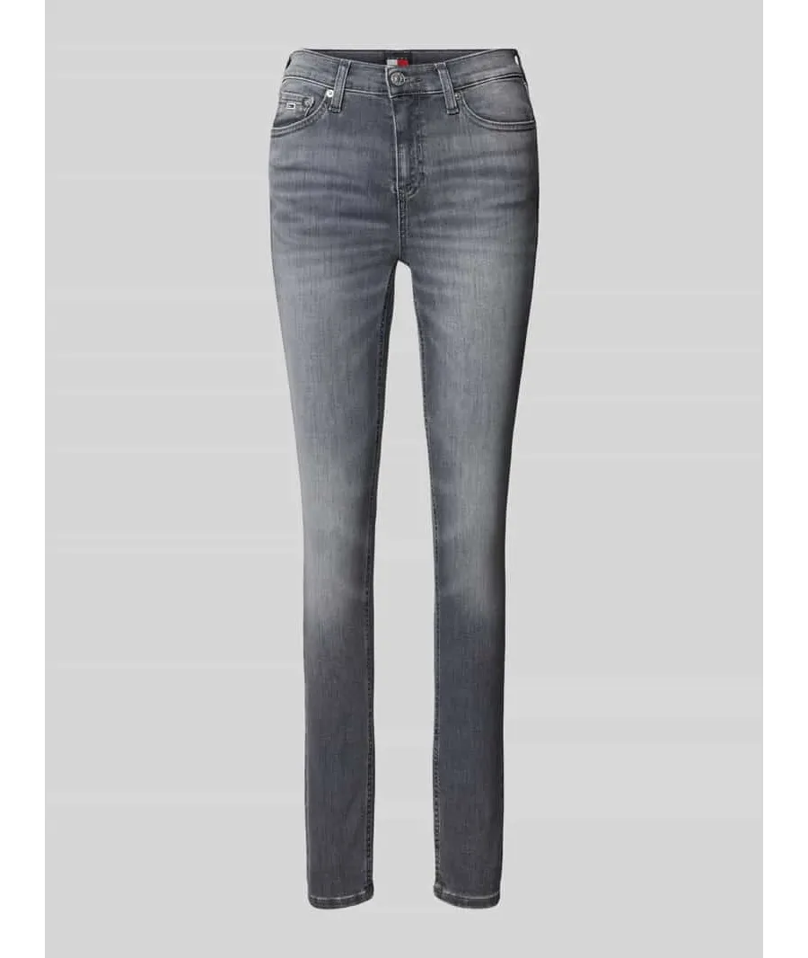 obrazek 1 Tommy Jeans Jeansy Nora DW0DW19253 Szary Skinny Fit
