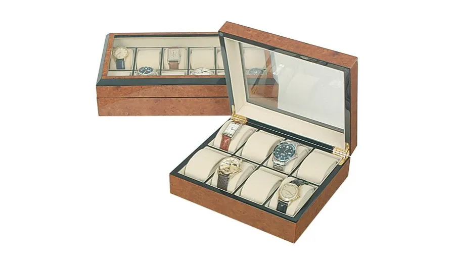 obrazek 1 Etui na zegarki Venice Burr Walnut