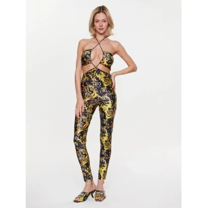 Zdjęcie Versace Jeans Couture Kombinezon 74HAN000 Czarny Slim Fit