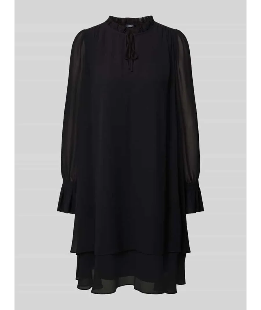 obrazek 1 Sukienka o długości do kolan z falbanami