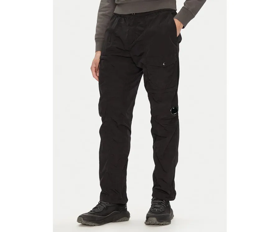 obrazek 1 C.P. Company Spodnie materiałowe 18CMPA063A005904G Czarny Regular Fit
