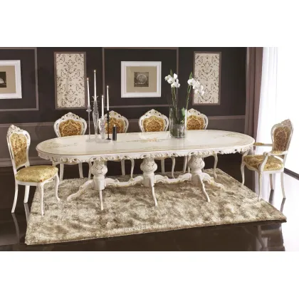 Zdjęcie Luksusowy włoski fotel w stylu antycznym – Morello Gianpaolo