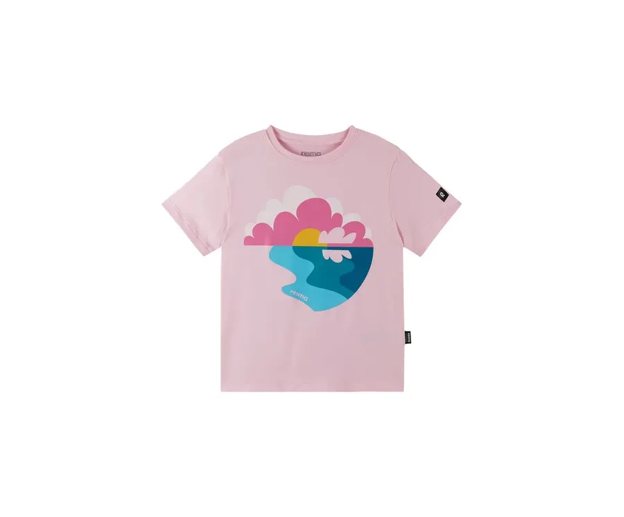 obrazek 1 Reima T-Shirt 5200189B Różowy Regular Fit