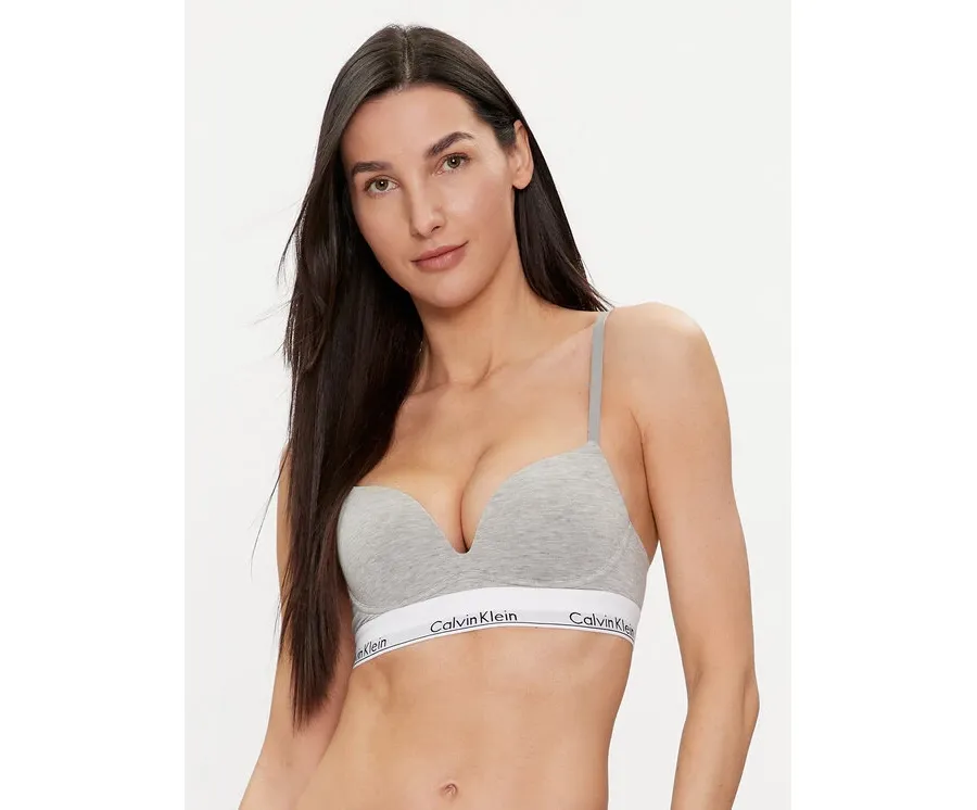 obrazek 1 Calvin Klein Underwear Biustonosz push-up 000QF7623E Szary