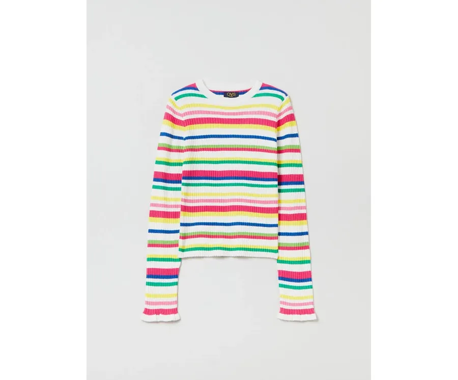 obrazek 1 OVS Sweter 1756453 Kolorowy Regular Fit