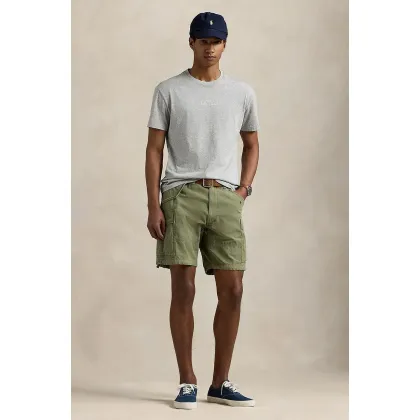 Zdjęcie Polo Ralph Lauren t-shirt bawełniany męski kolor szary gładki 710936585