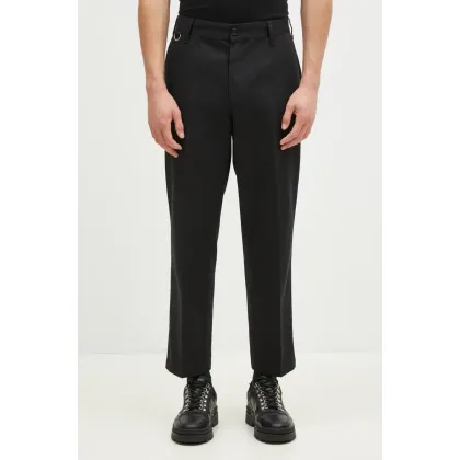 Zdjęcie NEIGHBORHOOD spodnie NEIGHBORHOOD X Dickies . Slim Pants męskie kolor czarny proste 242VFDKN.PTM02