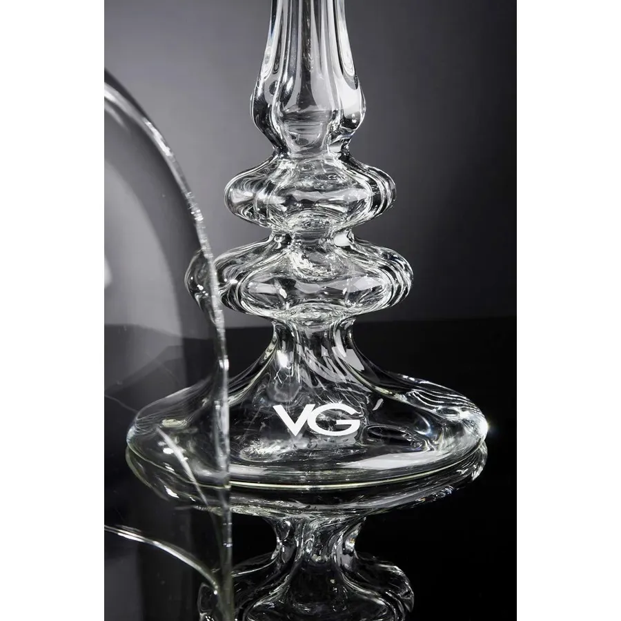 picture 2 Glass plateau on a long leg with shade - Luxury Products