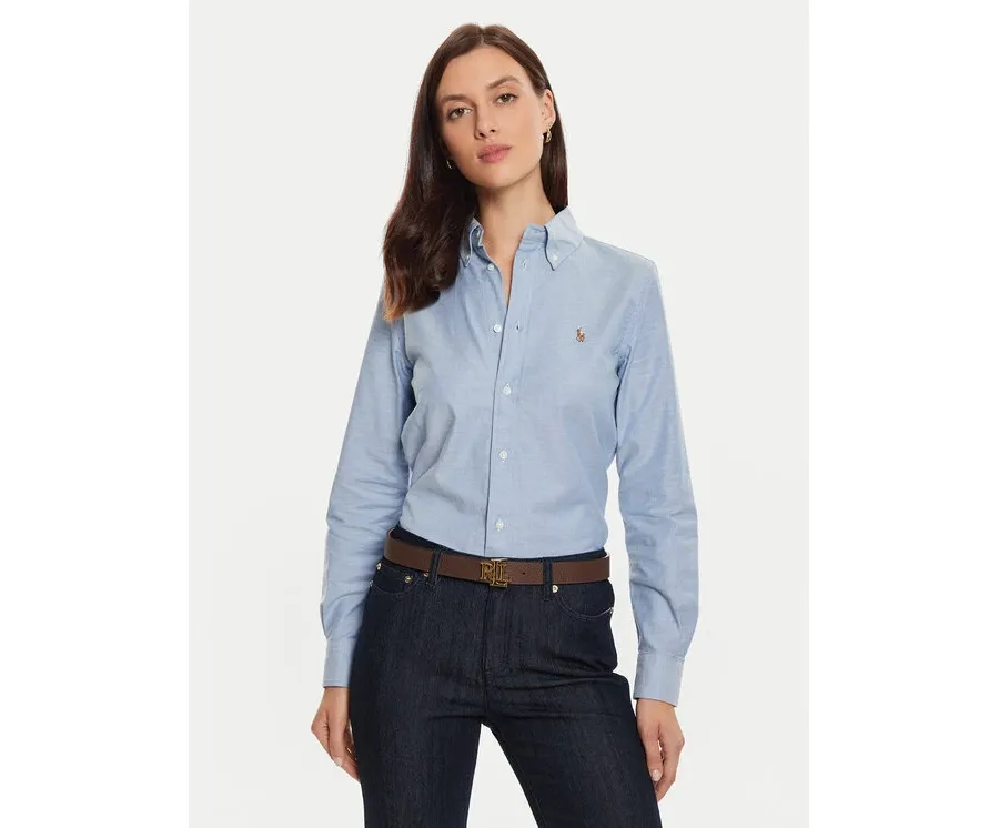 obrazek 1 Polo Ralph Lauren Koszula 211941520001 Niebieski Slim Fit