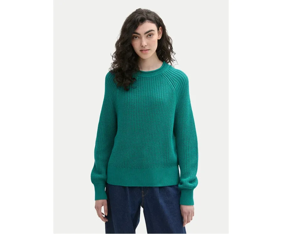 obrazek 1 Tom Tailor Denim Sweter 1043309 Zielony Regular Fit