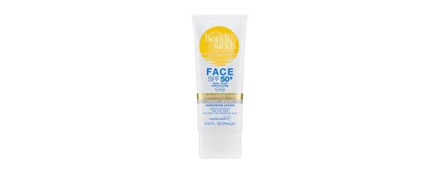 obrazek 1 Bondi Sands SPF 50+ Matte Tinted Face Lotion Fragrance Free Emulsja do opalania 75 ml
