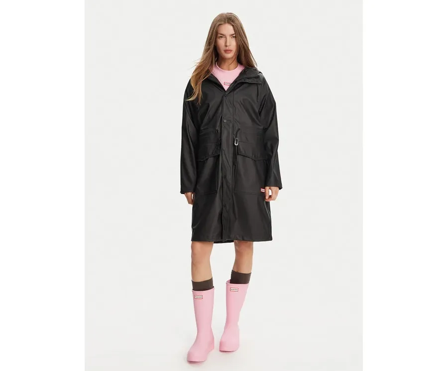 obrazek 1 Hunter Parka Janna HARW0021242 Czarny Regular Fit