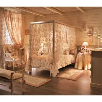 Zdjęcie Przepiękne łóżko do sypialni dziewczęcej - Halley