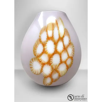 Zdjęcie Elegancki szklany wazon Murano