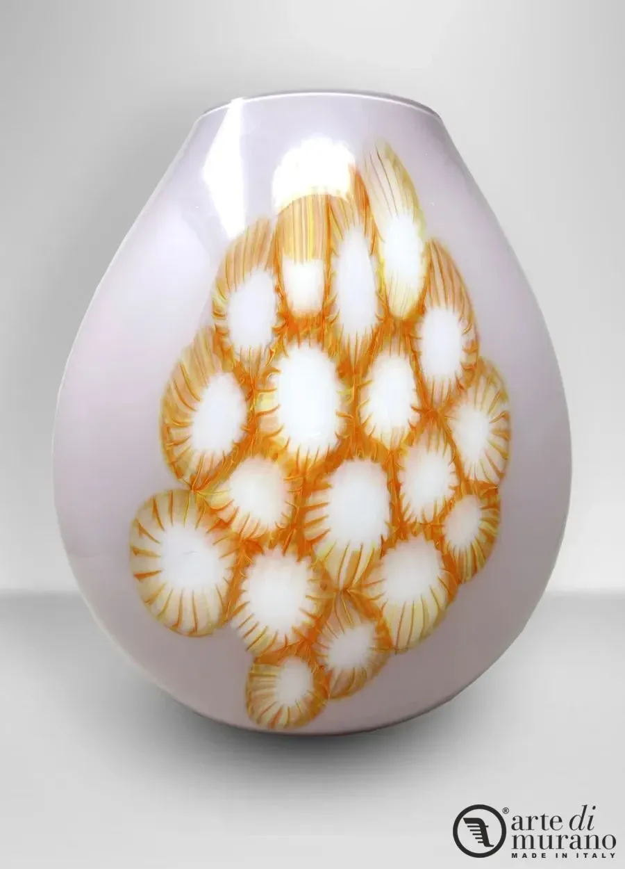 obrazek 1 Elegancki szklany wazon Murano