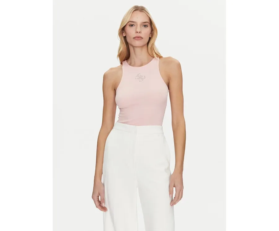 obrazek 1 Guess Top W5GP57 KCV52 Różowy Slim Fit