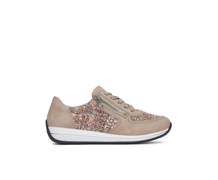 obrazek 1 Rieker Sneakersy N1112-62 Beżowy