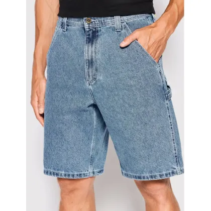Zdjęcie Vans Szorty jeansowe Drill Chore VN0A7S4S Niebieski Loose Fit