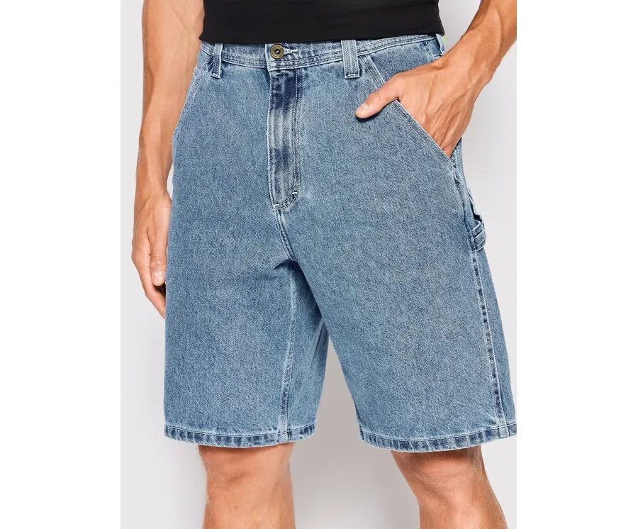 obrazek 1 Vans Szorty jeansowe Drill Chore VN0A7S4S Niebieski Loose Fit