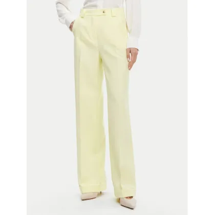 Zdjęcie Maryley Spodnie materiałowe 25EB537/M26/43LL Żółty Regular Fit