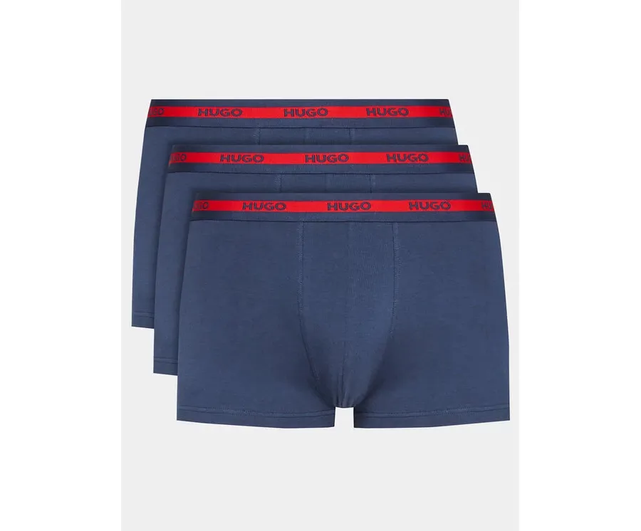 obrazek 1 Hugo Komplet 3 par bokserek 50492375 Granatowy HUGO