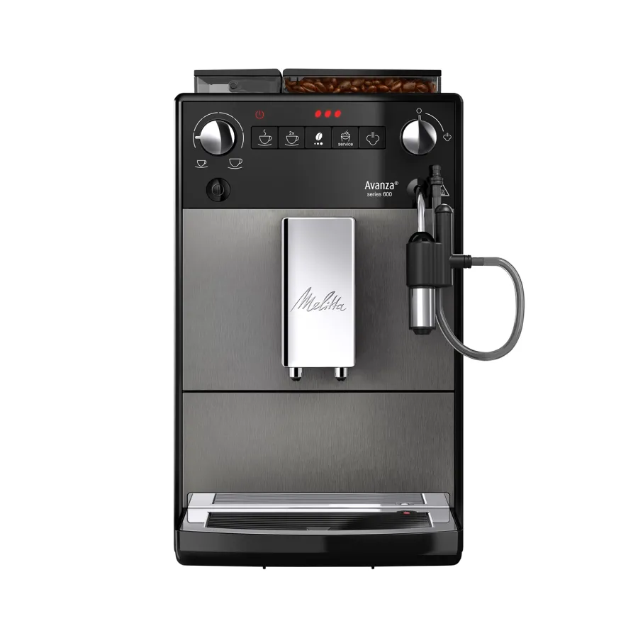 obrazek 1 Melitta Avanza Szczotkowane aluminium - Ekspres ciśnieniowy MELITTA