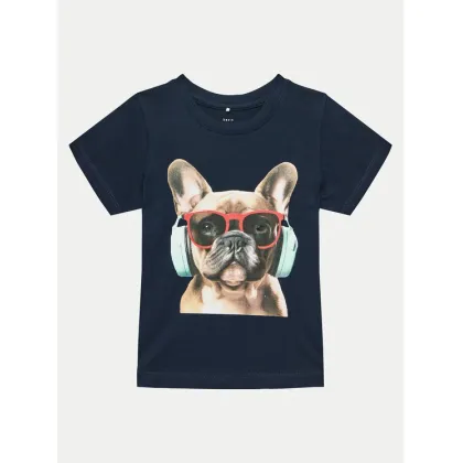 Zdjęcie NAME IT T-Shirt 13227490 Granatowy Regular Fit