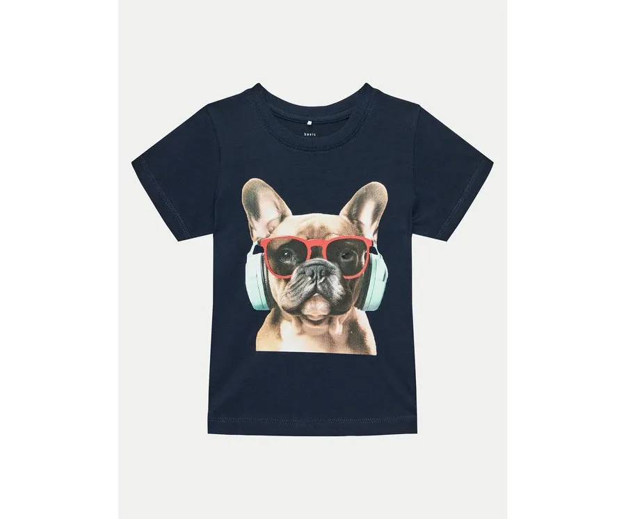 obrazek 1 NAME IT T-Shirt 13227490 Granatowy Regular Fit