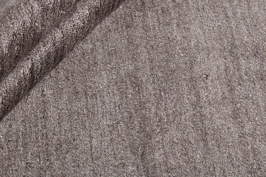 picture 2 Exclusive brown smooth rug - PLAIN DUST DARK BROWN 7012