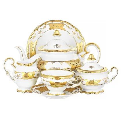Zdjęcie Zestaw do herbaty z porcelany