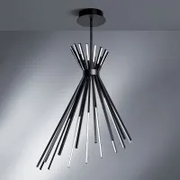 Zdjęcie Awangardowe oświetlenie do domu - lampa wisząca Tipi