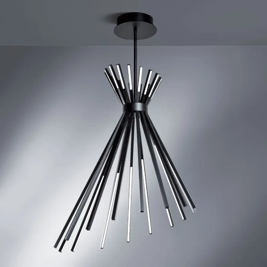 obrazek 1 Awangardowe oświetlenie do domu - lampa wisząca Tipi