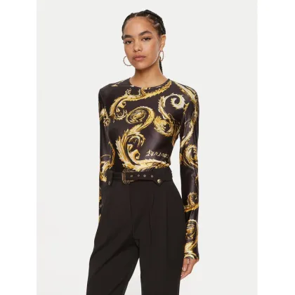 Zdjęcie Versace Jeans Couture Body 77HAM2A1 Czarny Slim Fit