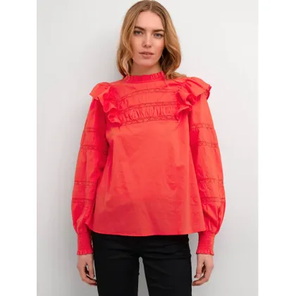 Zdjęcie Cream Bluzka Crrola 10611720 Czerwony Regular Fit